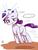 Size: 600x800 | Tagged: safe, artist:iizuna, rarity, g4, the cutie mark chronicles, female, filly, magic, rariquest, rarity being dragged to her destiny, scene interpretation, solo