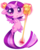 Size: 400x500 | Tagged: safe, artist:sambragg, twilight sparkle, alicorn, pony, g4, chibi, female, mare, simple background, solo, transparent background, twilight scepter, twilight sparkle (alicorn)