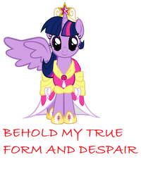 Size: 662x827 | Tagged: safe, vector edit, twilight sparkle, alicorn, pony, g4, 1000 hours in ms paint, despair, female, mare, missing wing, ms paint, one winged angel, sephiroth, twilight sparkle (alicorn)