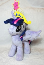 Size: 1152x1683 | Tagged: safe, artist:higginstuff, twilight sparkle, alicorn, pony, g4, female, irl, mare, photo, plushie, solo, twilight sparkle (alicorn)