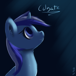 Size: 1024x1024 | Tagged: safe, artist:imsokyo, minuette, pony, g4, female, solo