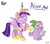 Size: 1966x1728 | Tagged: safe, artist:jowyb, spike, twilight sparkle, alicorn, dragon, pony, .mov, g4, dreamworks face, duo, duo male and female, female, male, mare, pony.mov, stoner spike, style emulation, twilight sparkle (alicorn), wingless spike