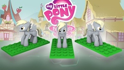 Size: 640x360 | Tagged: safe, derpy hooves, pegasus, pony, g4, female, lego, mare