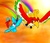 Size: 600x512 | Tagged: safe, artist:tsquare864, rainbow dash, ho-oh, g4, crossover, pokémon