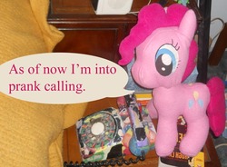 Size: 864x635 | Tagged: artist needed, safe, pinkie pie, g4, irl, photo, plushie, toy