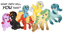 Size: 1150x600 | Tagged: safe, artist:faythx, earth pony, eevee, espeon, flareon, glaceon, jolteon, leafeon, pegasus, pony, umbreon, unicorn, vaporeon, baby, baby pony, eeveelutions, female, foal, mare, pokémon, ponified, simple background, transparent background