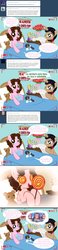 Size: 1024x4420 | Tagged: safe, oc, oc only, comic, hypnosis, spanish, translated in the description, tumblr
