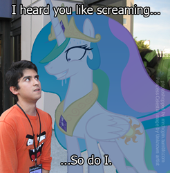 Size: 360x366 | Tagged: safe, princess celestia, human, princess molestia, g4, irl, irl human, photo, photoshop, yaplap