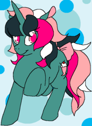 Size: 467x639 | Tagged: safe, artist:lompster-monster, fizzy, pony, unicorn, g1, g4, female, g1 to g4, generation leap, mare, solo