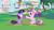 Size: 1280x719 | Tagged: safe, screencap, princess cadance, twilight sparkle, alicorn, pony, unicorn, a canterlot wedding, g4, my little pony: friendship is magic, cute, cutedance, female, filly, filly twilight sparkle, scrunchy face, sunshine sunshine, teen princess cadance, twiabetes