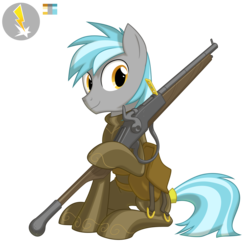 Size: 2500x2500 | Tagged: safe, artist:equestria-prevails, oc, oc only, gun, rifle, simple background, transparent background