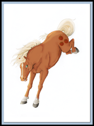 Size: 1850x2490 | Tagged: safe, artist:emberwolfsart, applejack, horse, g4, hoers, realistic