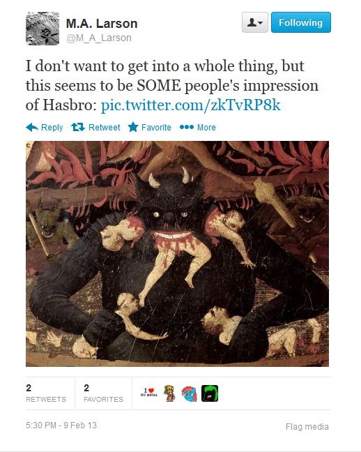 238647 grimdark, grotesque, blood, classic art, hasbro, larson you