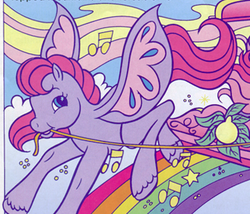 Size: 357x305 | Tagged: safe, wingsong, earth pony, manta ray, pegasus, pony, g2, on a wing and a song, wings