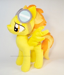 Size: 1039x1200 | Tagged: safe, artist:planetplush, spitfire, pony, g4, irl, photo, plushie, solo