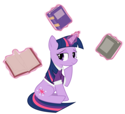 Size: 1024x937 | Tagged: safe, twilight sparkle, g4, book, clothes, simple background, transparent background, vector