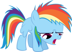 Size: 1676x1215 | Tagged: safe, artist:tehmage, rainbow dash, g4, games ponies play, filly, simple background, transparent background, vector