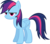 Size: 1064x930 | Tagged: safe, artist:tehmage, rainbow dash, twilight sparkle, g4, alternate hairstyle, simple background, transparent background, vector