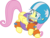 Size: 6000x4536 | Tagged: safe, artist:sairoch, fluttershy, dragonshy, g4, my little pony: friendship is magic, absurd resolution, simple background, transparent background, vector