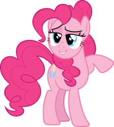 Size: 5377x6000 | Tagged: safe, artist:sairoch, pinkie pie, g4, absurd resolution, simple background, transparent background, vector