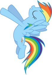 Size: 4205x6000 | Tagged: safe, artist:sairoch, rainbow dash, g4, hurricane fluttershy, absurd resolution, simple background, transparent background, vector