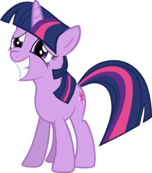 Size: 6000x6863 | Tagged: safe, artist:sairoch, twilight sparkle, friendship is magic, g4, absurd resolution, grin, simple background, squee, transparent background, vector