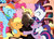 Size: 800x568 | Tagged: safe, applejack, fluttershy, pinkie pie, rainbow dash, rarity, twilight sparkle, g4, gabe newell, hoers mask, hug, kotaku, mane six