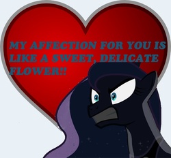 Size: 600x557 | Tagged: safe, princess luna, pony, g4, female, heart, lasty's hearts, simple, solo, traditional royal canterlot voice, valentine