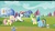 Size: 1920x1080 | Tagged: safe, screencap, chickadee, fluttershy, ms. peachbottom, rainbow dash, shining armor, g4, games ponies play, youtube caption