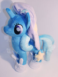 Size: 777x1029 | Tagged: safe, artist:aoife-belle, trixie, pony, unicorn, g4, female, irl, mare, photo, plushie, solo