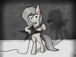 Size: 1600x1200 | Tagged: safe, artist:lugiadriel14, oc, oc only, pony, dozy slumbers, guitar