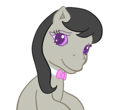 Size: 500x430 | Tagged: safe, artist:fantasyglow, octavia melody, earth pony, pony, g3, g4, female, g4 to g3, generation leap, simple background, solo, transparent background, what has science done