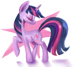 Size: 3755x3421 | Tagged: safe, artist:chuzoley, twilight sparkle, pony, g4, female, solo