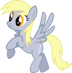 Size: 5015x5054 | Tagged: safe, artist:snipernero, derpy hooves, pegasus, pony, g4, absurd resolution, female, mare, simple background, transparent background, underp, vector