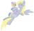 Size: 1444x1333 | Tagged: safe, artist:isegrim87, derpy hooves, dinky hooves, pegasus, pony, g4, equestria's best mother, female, mare