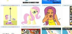 Size: 935x447 | Tagged: safe, fluttershy, g4, exploitable meme, juxtaposition, juxtaposition win