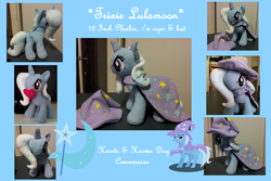 Size: 1800x1200 | Tagged: safe, artist:satokit, trixie, pony, unicorn, g4, female, irl, mare, photo, plushie, solo