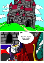 Size: 619x874 | Tagged: safe, artist:otakon, rarity, comic:snowhite, g4, comic