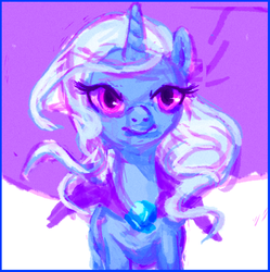 Size: 603x605 | Tagged: dead source, safe, artist:catscratchpony, artist:practicalcats, trixie, g4, wip