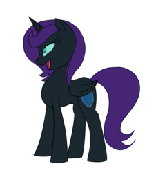 Size: 3800x4200 | Tagged: safe, artist:thoron95, oc, oc only, oc:nyx, pony, high res, simple background, solo, transparent background, vector