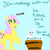 Size: 500x500 | Tagged: safe, artist:imarubbishartist, angel bunny, fluttershy, g4, 30 minute art challenge, bath