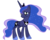 Size: 6000x4800 | Tagged: safe, artist:90sigma, princess luna, alicorn, pony, g4, .svg available, absurd resolution, female, mare, sad, simple background, solo, svg, transparent background, vector