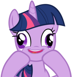 Size: 862x926 | Tagged: safe, twilight sparkle, g4, cute, derp, doshie, faic, uguu