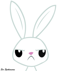 Size: 6000x6000 | Tagged: safe, angel bunny, g4, absurd resolution, simple background, transparent background, vector