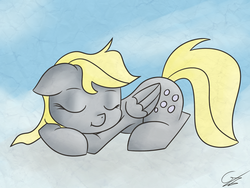 Size: 2000x1500 | Tagged: safe, artist:bloodwolvenl, derpy hooves, pegasus, pony, g4, female, mare, solo