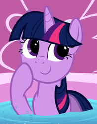 Size: 363x462 | Tagged: safe, twilight sparkle, g4, oh you, reaction image, smiling