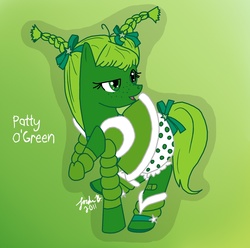 Size: 1814x1800 | Tagged: safe, artist:cisol, patty o'green, ponified, rainbow brite