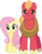 Size: 3328x4287 | Tagged: safe, artist:bobthelurker, big macintosh, fluttershy, earth pony, pony, g4, looking at you, male, ship:fluttermac, shipping, smiling, stallion, straight