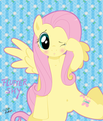 Size: 1440x1690 | Tagged: safe, artist:cutiekakao, fluttershy, g4, blushing, crying