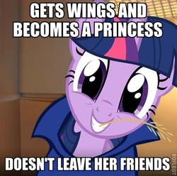 Size: 400x396 | Tagged: safe, twilight sparkle, g4, good girl twilight, good guy greg, image macro, meme, text, twilight sparkle (alicorn)